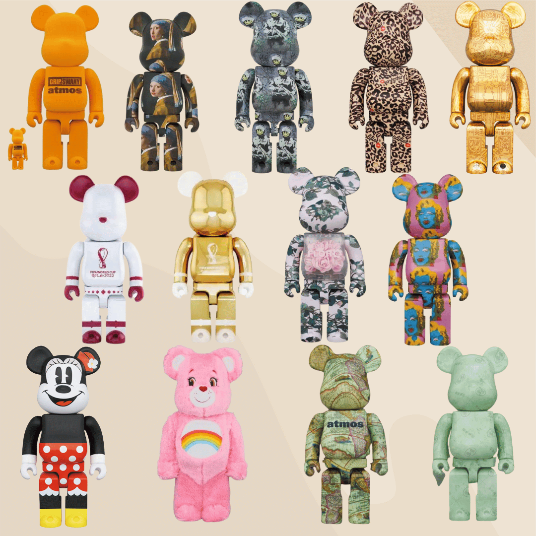 BE@RBRICK 庫柏力克熊蒐藏系列024 - 爆擊降價中